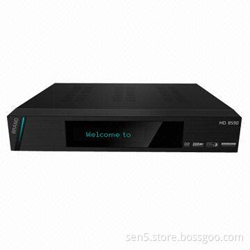 DVB-S2/T Receiver, Android + Linux, 1CA, 1CI, 3 USB, Ethernet, Wi-Fi Embedded, SD Card Reader, DLNA